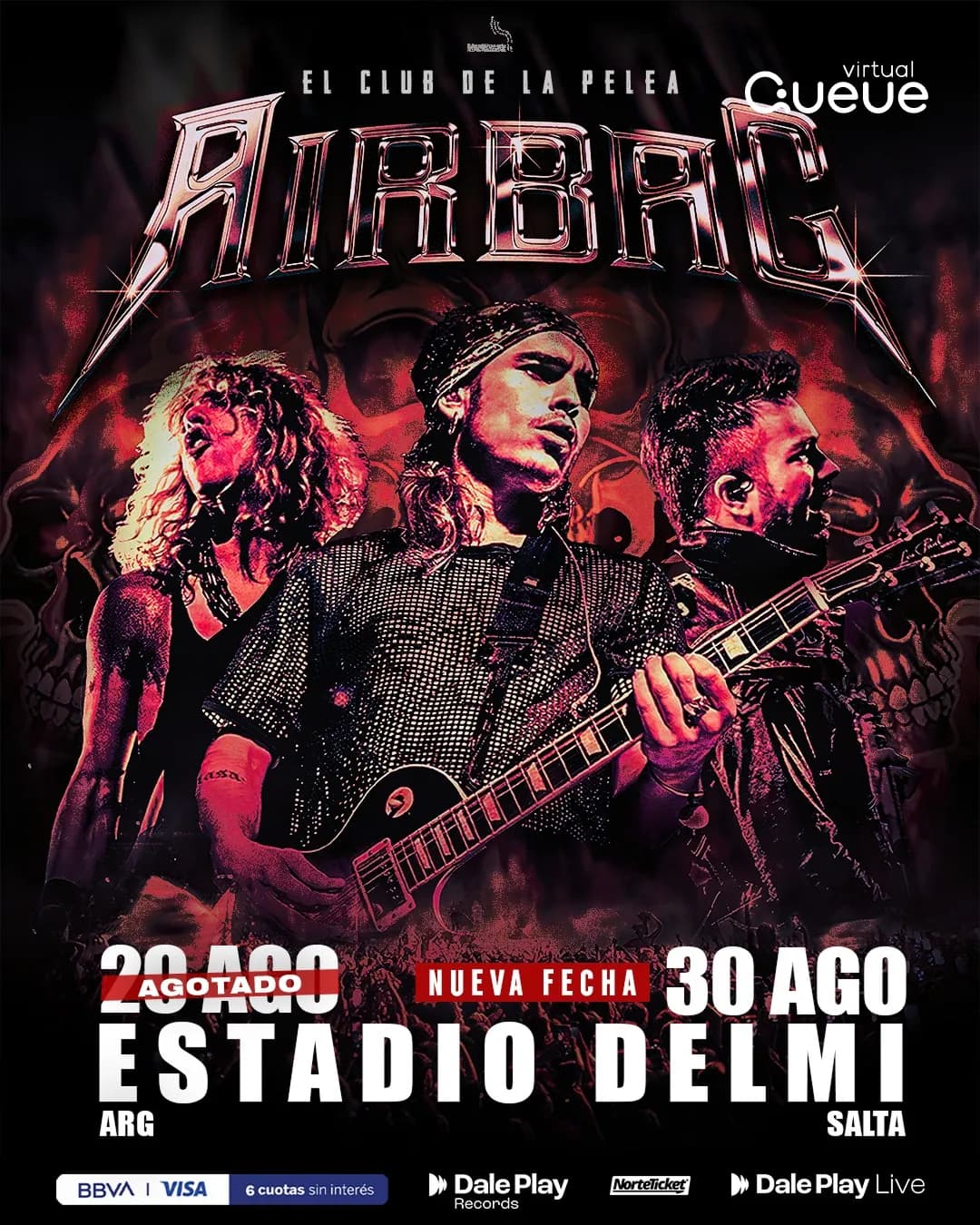 Airbag — evento protegido por Virtual Queue